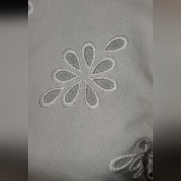 NWT Simone Rocha × H&M Eylet white dress with puff sleeves Cinch Waist - Picture 12 of 16